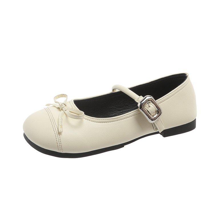 

Білі туфлі-човники з круглим носком на товстому підборі жіночі літні ретро туфлі Мері Джейн на платформі 40 бежевий