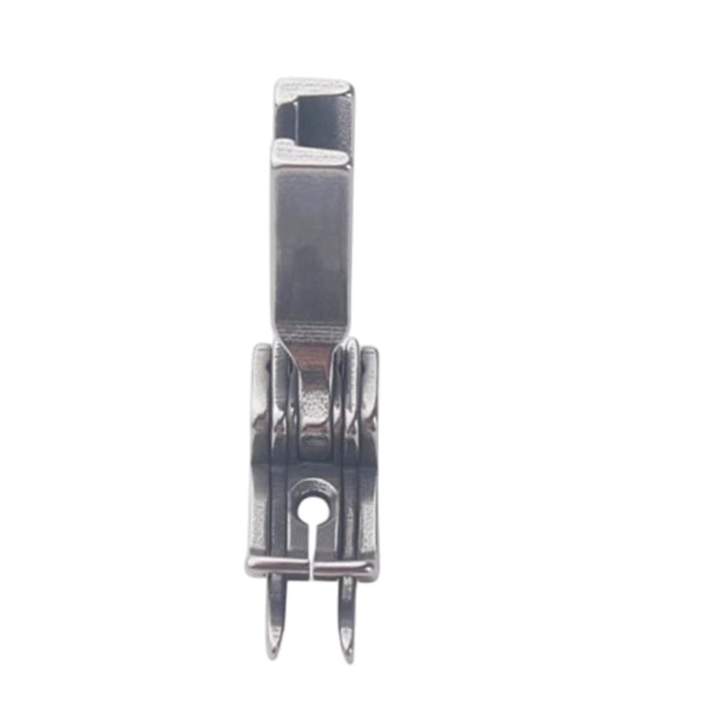 Industrial Iron Presser Foot for Flatbed Machines Extended Base Cloth Control Sturdy Sewing Solution