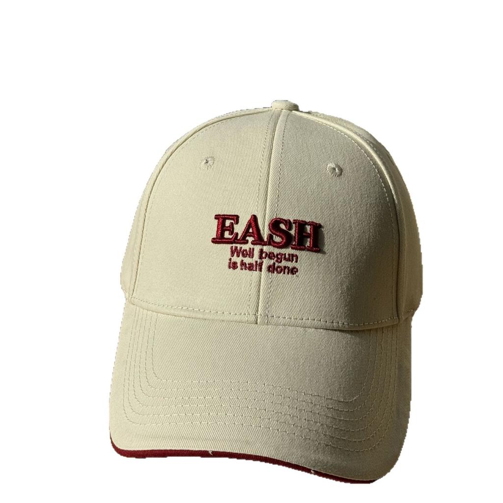 Fashion Hat hat, summer baseball cap, women's face-enhancing small letter embroidered baseball cap, soft top, sun protection, sunshade, spring