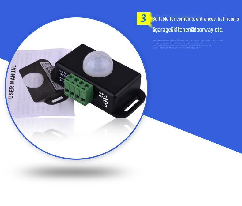 LED Motion Sensor Light Controller 12V/24V