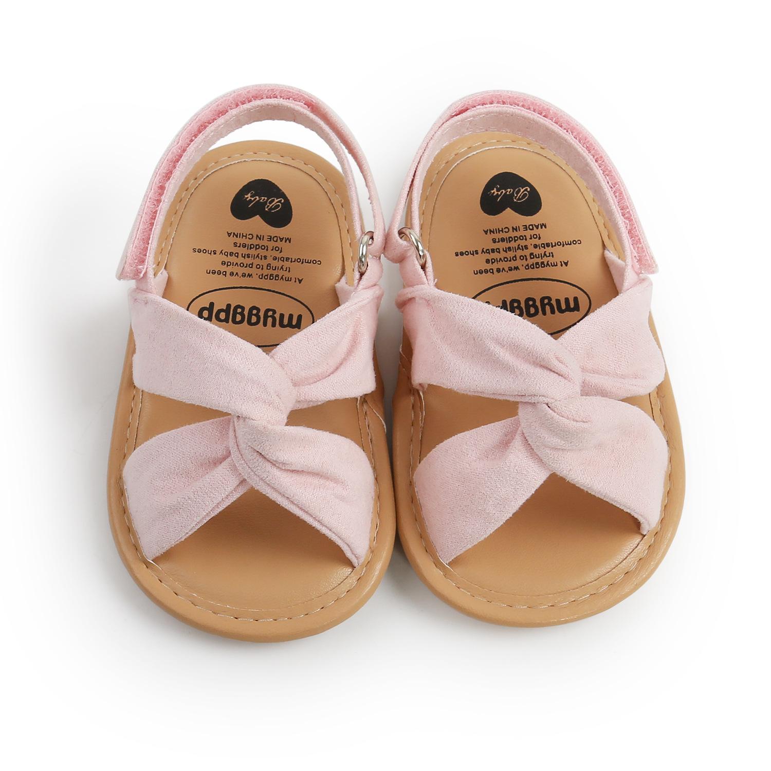 

Детские сандалии Summer Kinder Freizeit schuhe Kleinkind weiche Sohle First Walker Kind Bowknot Sandalen Anti-Rutsch-Baby Wanders chuh 11cm