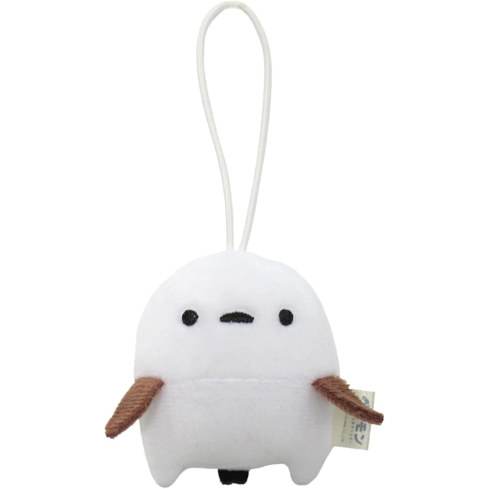 Morisaka Global Petamon Shimaenaga Plush Animal Strap Charm 5.5x2.5x6.5cm Cute Bird Accessory