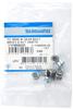 Shimano Repair Double Gear Fixing Bolts x Nuts for Parts (M8 8.5mm) & (4 each) FC-M591-S, FC-M591-L, FC-M590-S, FC-M590-L, FC-M543-SK, etc. (Part