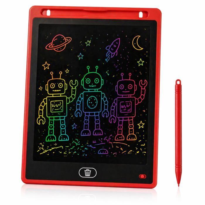 Tablette Graphique LCD - SHOP-STORY - 12 pouces - Écran effaçable instantanément - Affichage multicolore - Portable léger