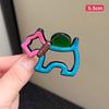 Cartoon Puppy Hair Clip Oil Painting Color Hair Gripper Creativity Hairpins Hair Accessories