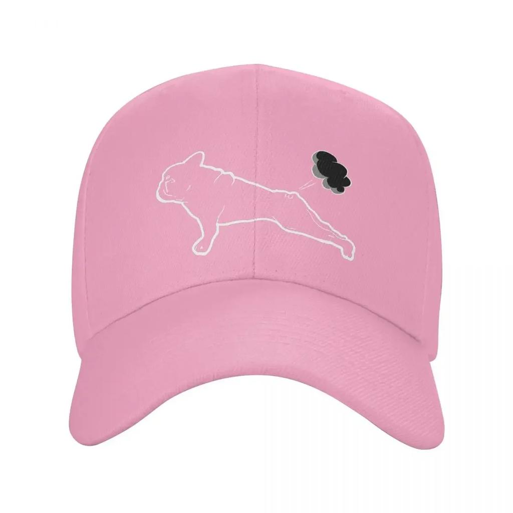 Custom Fashion French Bulldog Yoga Baseball Cap Women Unisex Adjustable Unisex Dad Hat Hip Hop Sun Hat