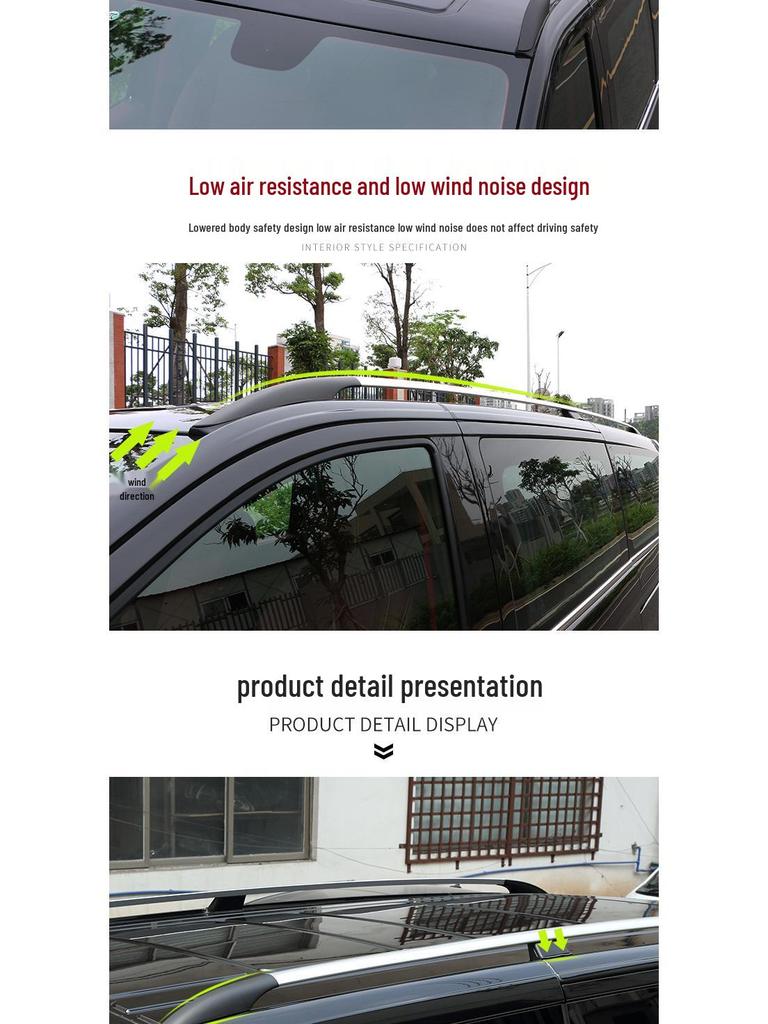 Compatible Roof Rack for Mercedes-Benz Viano/V-Class/Vito V260L - Travel & Modification Accessories