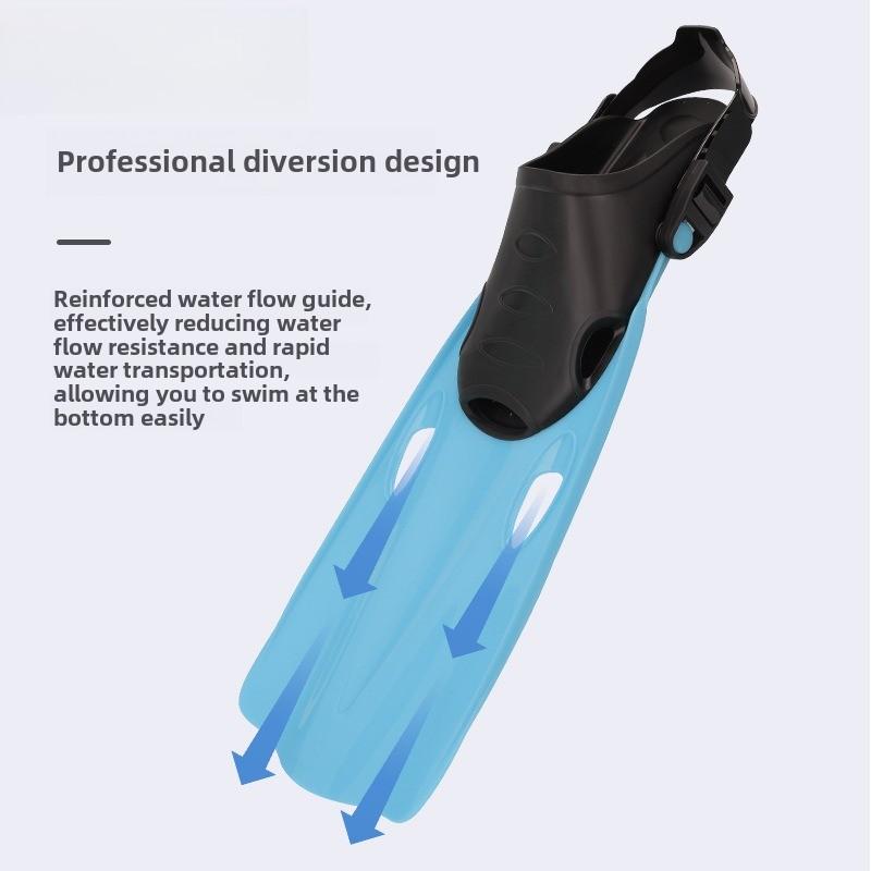 Swimming Fins Lightweight Snorkeling Fins Portable Fins Unisex Diving Equipment