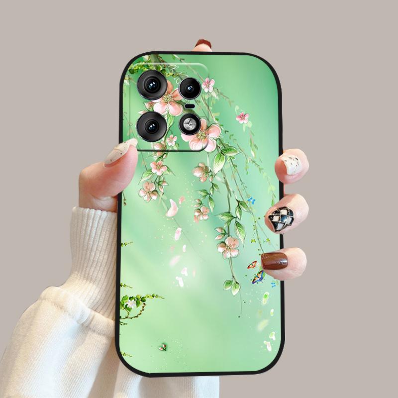 Cartoon Luxury Coque For Motorola Edge50 Pro Case Edge 50s Pro Silicone Soft Phone Cover For Moto Edge 50 Fusion 5G Protector