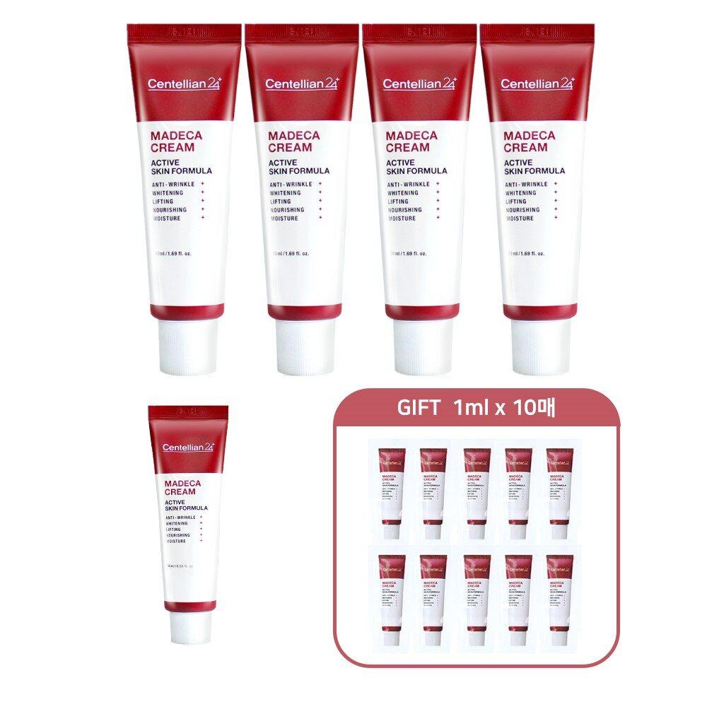 

CENTELLIAN24 Madeca Cream Active Skin Formula 50ml x 4 + 15ml x 10 sheets
