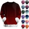 Women's Casual Gradient Color  Long Sleeve Sweatshirt