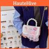 Charming Pearl Lightweight Shoulder Bag For Girls Featuring Cute Design Princess