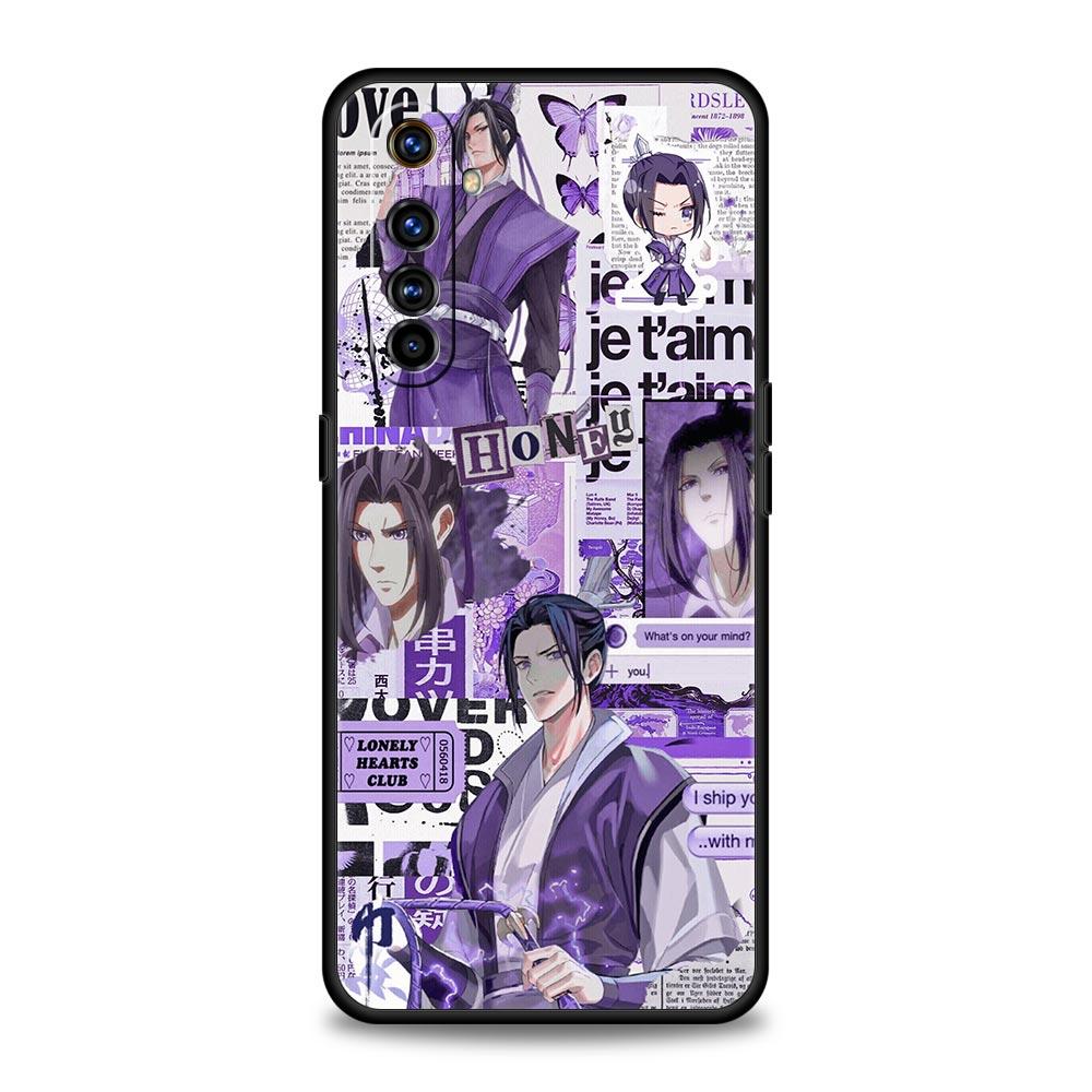 Grandmaster Mo Dao Zu Shi For Realme 8 7 6 Pro C21 C3 C11 Black Phone Case Oppo A53 A52 A9 A54 A15 A95 Reno7 SE Reno6 Pro Cover