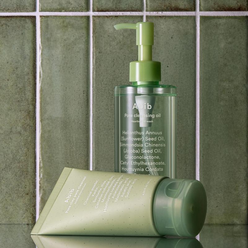 ABIB Pore Clay Pack Cleanser Heartleaf Charcoal Foam 120ml