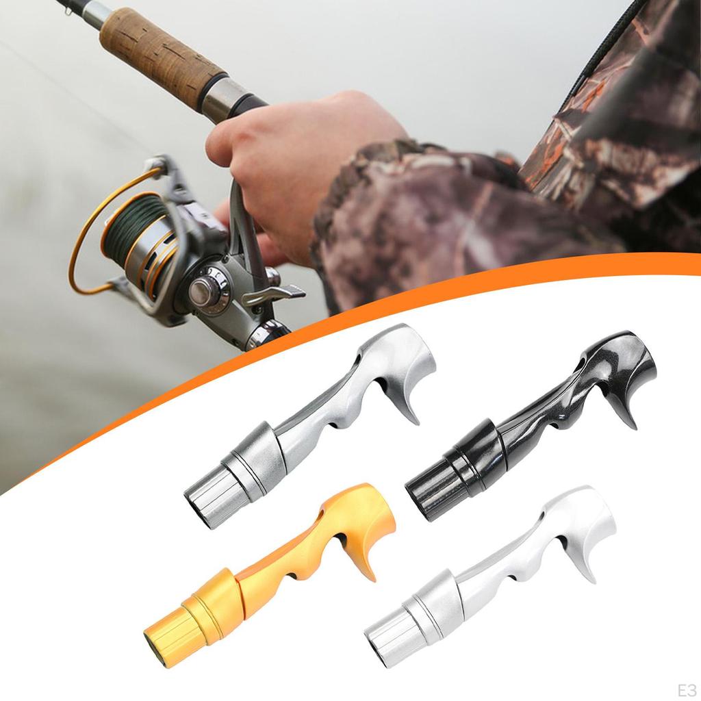 DIY Fishing Rod Holder, Handle Mount, Lightweight, Made of Aluminum Alloy, Non-slip,