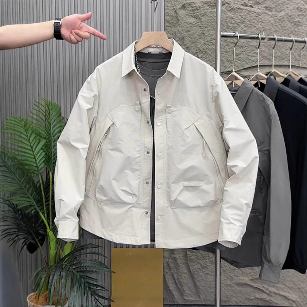 Pánská všestranná ležérní pracovní bunda—Módní trend pro jaro a podzim