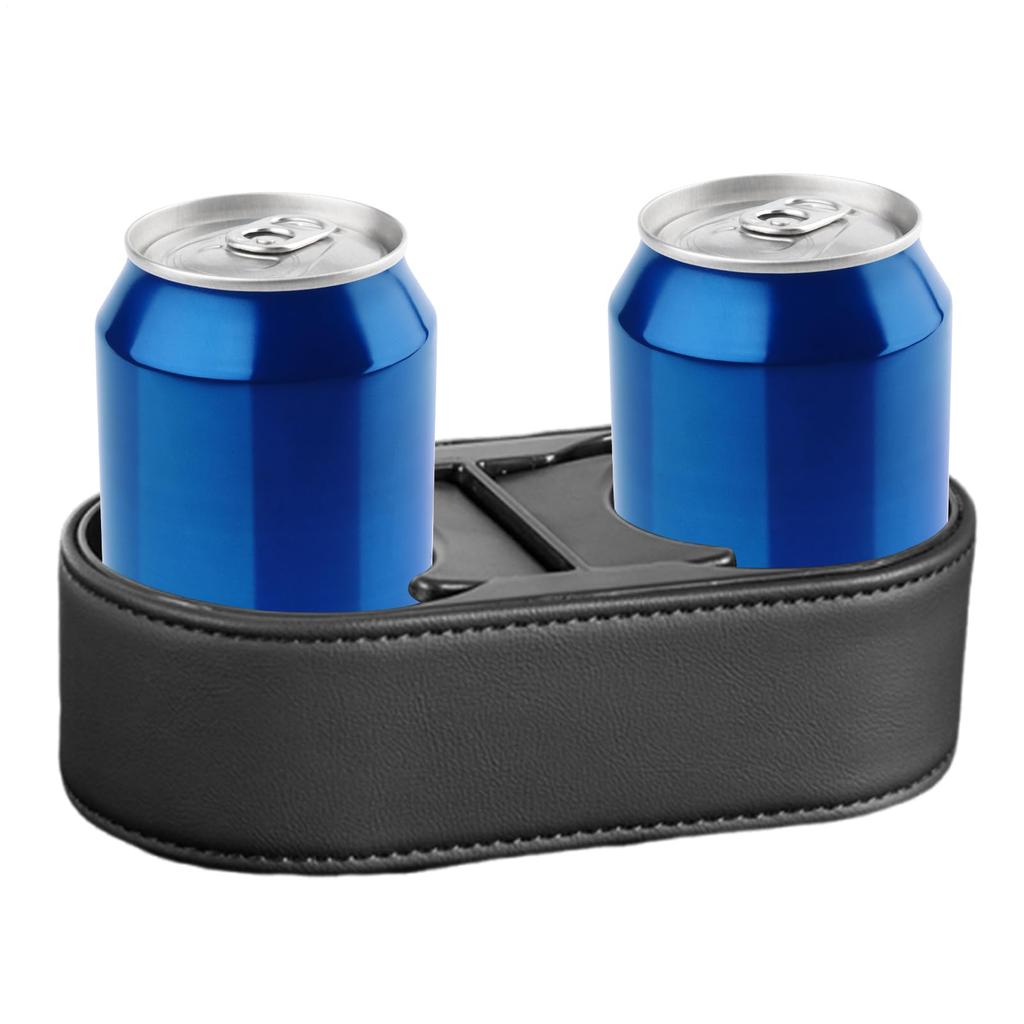 Dual Drink Holder for Car, Stick-on Cup Holder for Dashboard, Fixed Car Drink