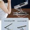 Aluminum Alloy Adjustable Laptop Stand with Dual-Layer Heat Dissipation