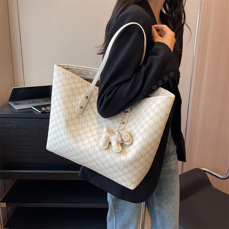 2025 ny vesketrend lett luksus dameveske stor kapasitet pendler tote bag skulderveske hånd tote bag