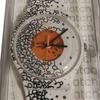 Used [Swatch] Wristwatch ORANGE PUSHER New Gent LISTEN TO ME SUOW167 Genuine Imported Product 7610522800175 [WJ212]