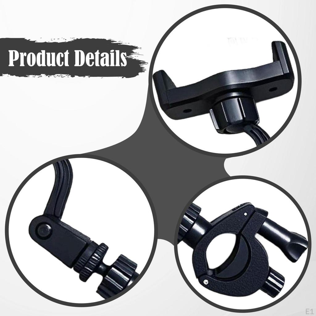 Muzyczny klips do telefonu lira regulowany 5,8-8,5 cm zacisk uchwyt do trąbki statyw do saksofonu