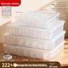 Large Transparent Bead Organizer Box with Compartments
