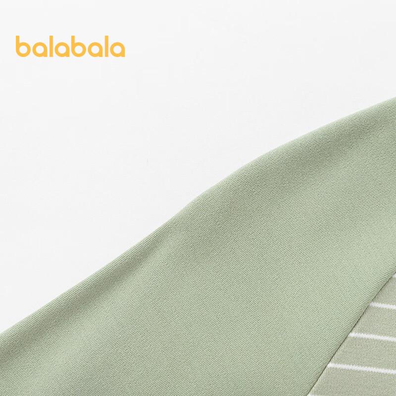 Balabala Kids' Long-Sleeve Striped T-shirt