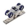 Zinc Alloy + Nylon Hanging Wheel Hanging Wheel A Shown Features With Its Solid Construction High-Quality Rail Pulley