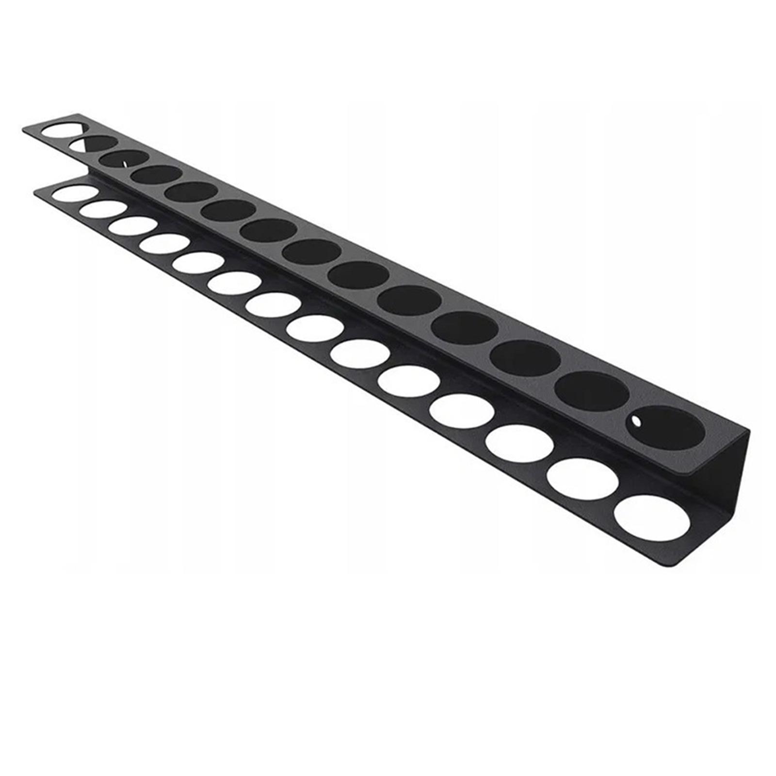 

Настенные органайзеры для инструментов Стойка для хранения отверток и плоскогубцев Стальная стойка для хранения в мастерской с 14 отверстиями