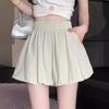 White Cloud High-Waist Slim Puffy Lantern Skirt 2024