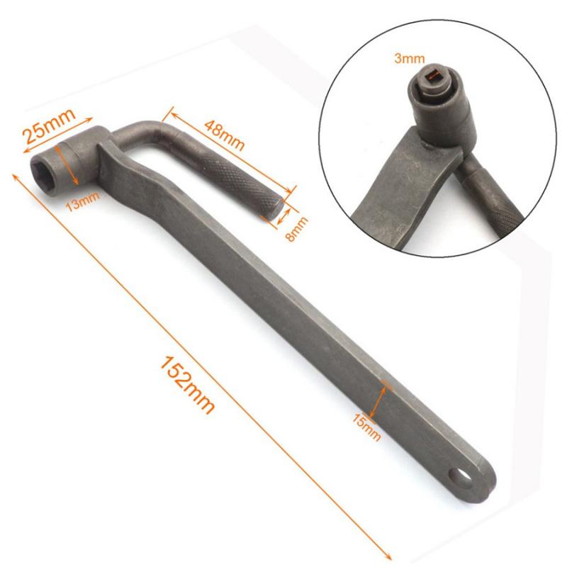 New 3Pcs Motorcycle Bike Engine Valve Screw Wrench 8mm 9mm 10mm+1Pcs Feeler Gauge