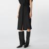 JNBY Women's Slit Ruffled Midi Skirt
