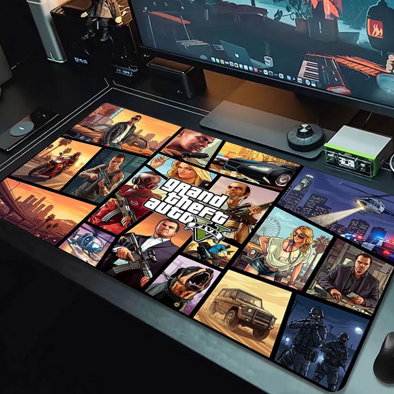 Adventure Large Size Mouse Pad Large Gaming Table Cushion Nonslip Laptop Tablet Big Mousepad Xxl Mat Mini Pc Playmat With Lock Edge