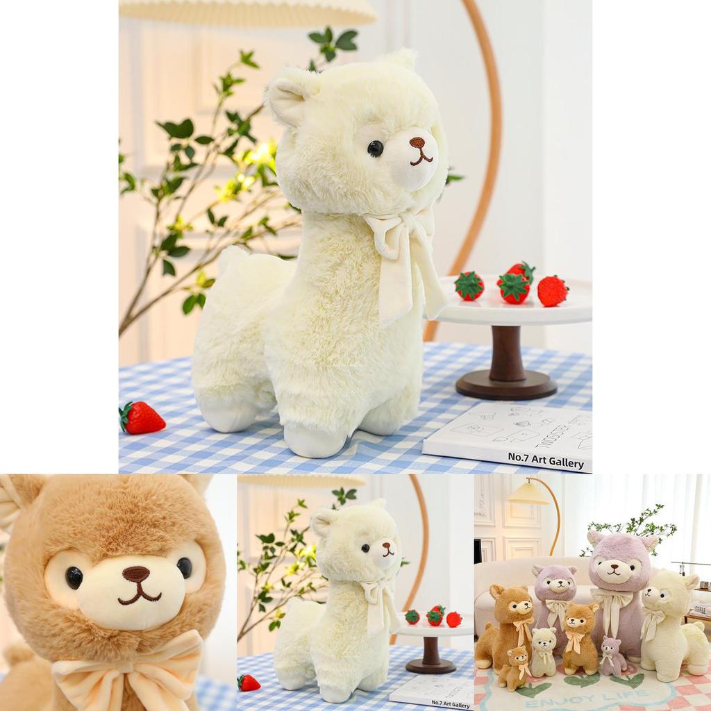 Disney Alpaca Plush Toy With Pp Cotton Filling For Girls Bedroom Decor