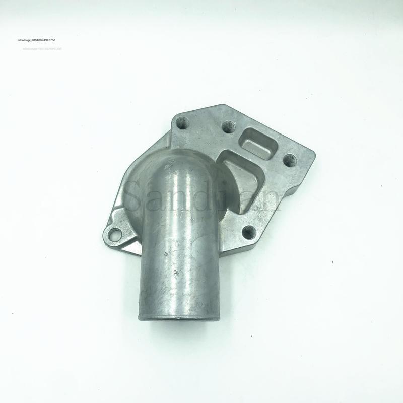 Excavator parts Thermostat seat 6BG1 Good quality Upper part of thermostat seat Bent joint 6BG1