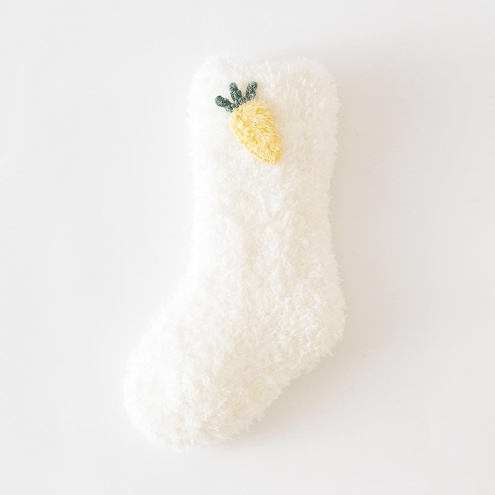 Coral Fleece Baby Socks Shoes Soft Warm Walking Shoes Cute Toddler Shoes  Winter