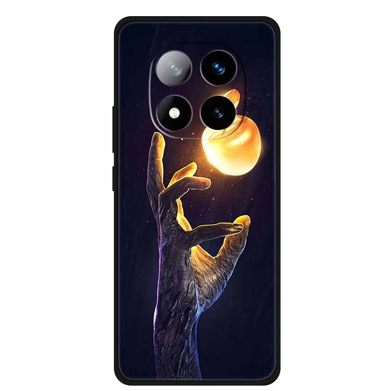 For Xiaomi Redmi Note 14 Pro 5G Case Note14 Pro Plus+ Cartoon Soft TPU Silicone Wolf Lion Cover for Redmi Note 14 Pro Case Coque