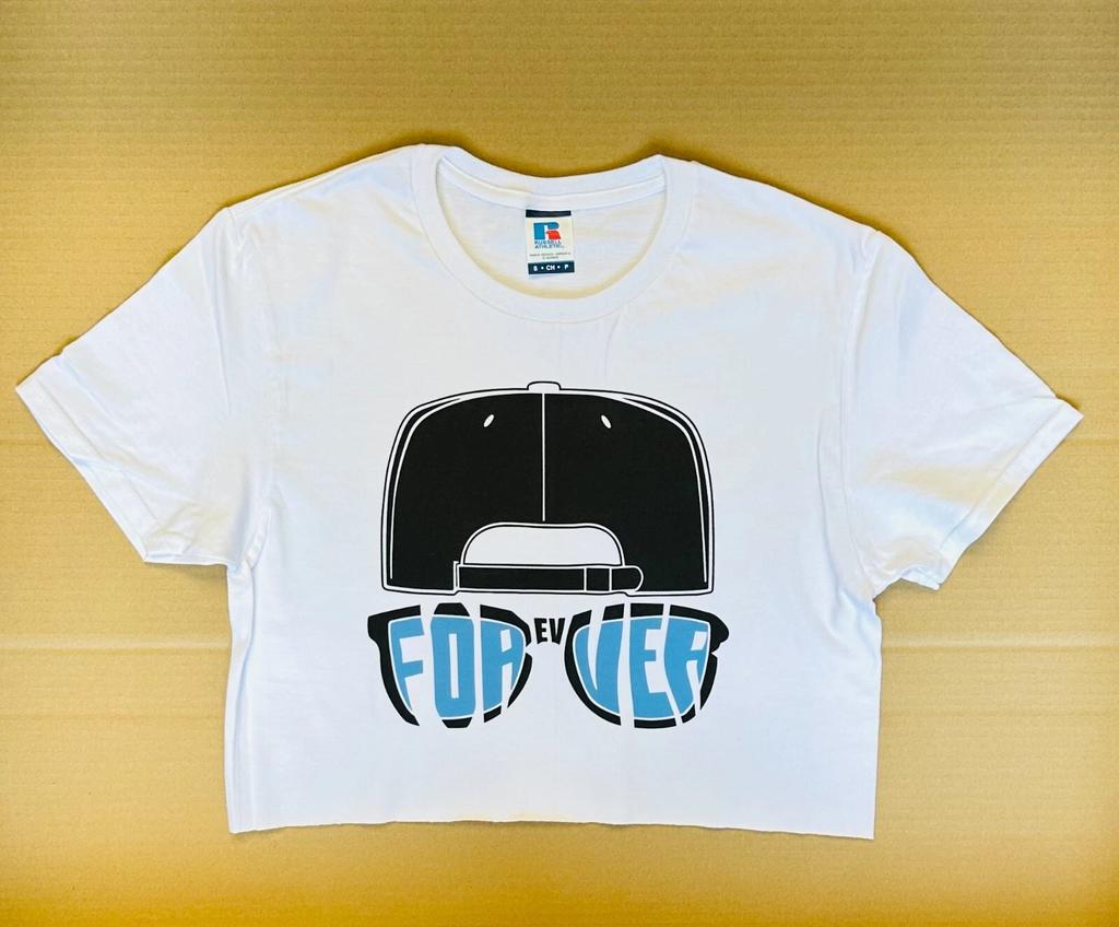 Forever cropped top shirt