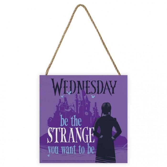 Wednesday Be The Strange Wooden Block