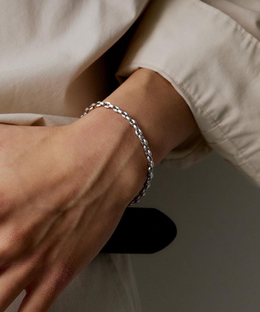 Silvertag Stb-26Ss7 Grain Archive Chain Bracelet
