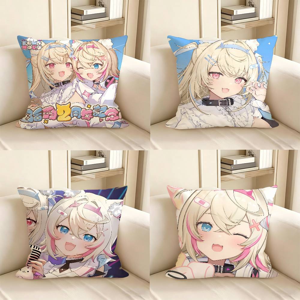 pc Cartoon FFUWAMOCO Pillow Case Fashion Square Pillowcase Bedroom Sofa Room Ins Decoration Leisure