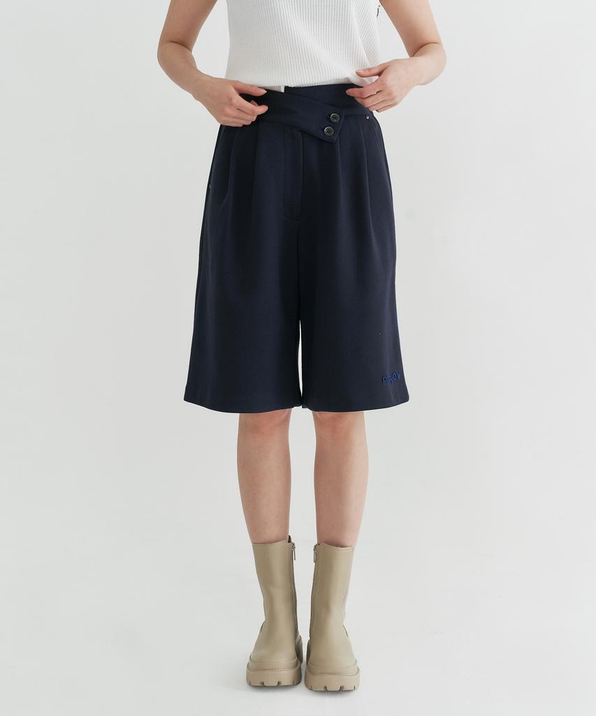 Peulleio French Terry Length Pants_Navy