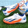 New Children's Velcro Men's and Women's Summer Camp Classmate Training Shoes Football Shoes Size 29-39 Factory Retail