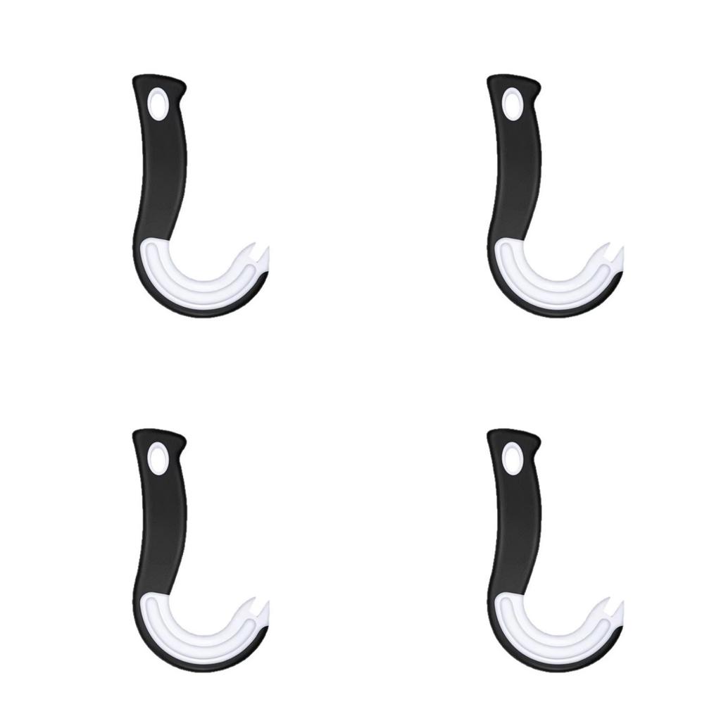 New Design Easy Grip Hook Can Opener Durable Plastic Jar Lid Remover Home Restaurant Kitchen Accessory Party Holiday Gift 6