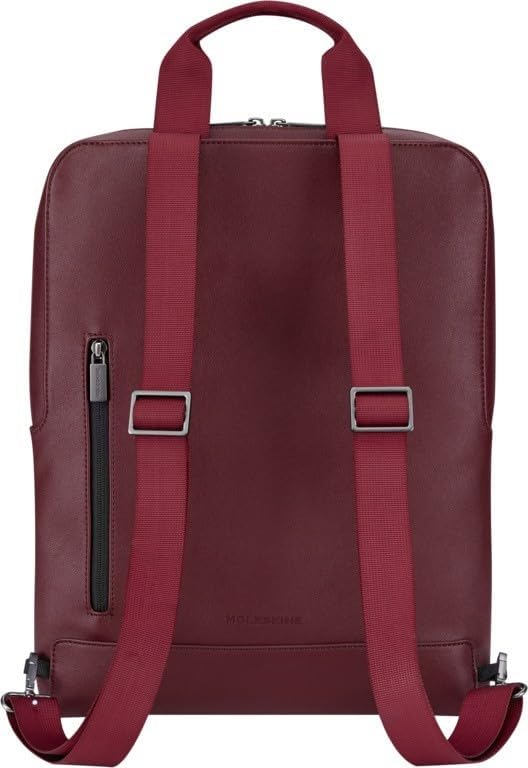 Backpack 15 Inch PC Storage Business Backpack Classic Vertical Device Bag New ET24C2DBVF18 Raspberry Red ONE SIZE [Moleskine] Men's