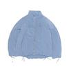 MLB Los Angeles Dodgers Duck Down Short Solid Color Stand Collar Warm Oversized Down Jacket Women Outerwear Light-Blue 3FDJB0856-07BLL