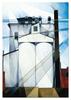Poster Abstraction Charles Demuth Wall with Posters