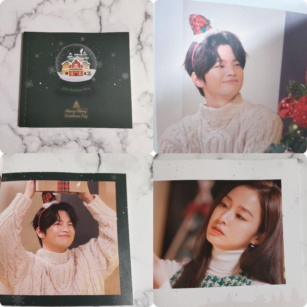 [USED] Seo In Guk Kim Tae Hee CD "2021 Christmas Story" Used