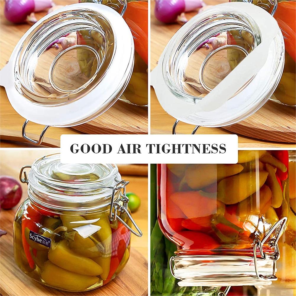 Kitchen Jar Seal Ring Replacement Gasket 10pcs Rings Seals