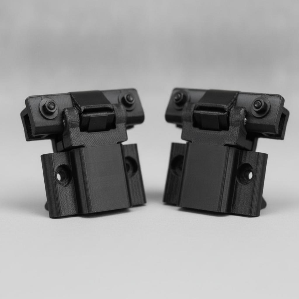 Turntable Hinges with Accessory Easy Installation Dust Cover Hinge Robust